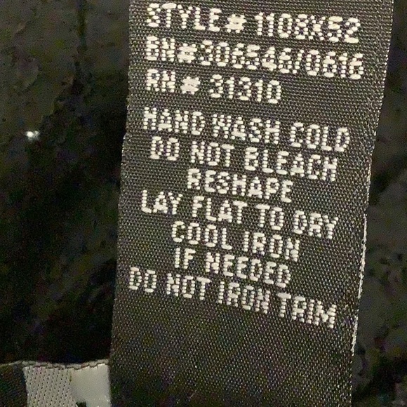 BCX 2-Piece Black Lace Skirt Set Size 5 New Without Tags - Picture 6 of 7